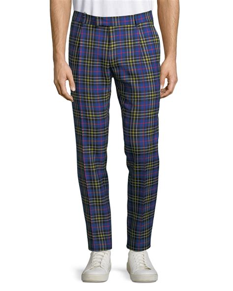 burberry plaid pants replica|burberry dress pants for men.